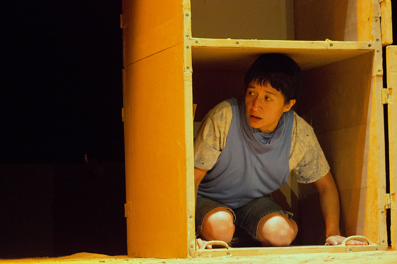 La obra de teatro, El viaje de Ulises. Foto: Alejandra Leyva