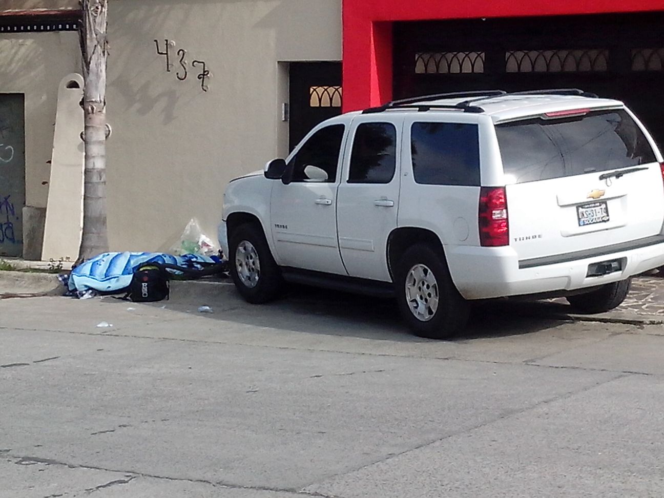 Ciclista atropellado en Ciudad Guzmán por el chofer del presidente municipal, Alberto Esquer. Foto: Cortesía