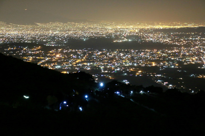 Vista panorámica desde el Cerro Tezontlalli. Foto: Leo Tovar Gaona