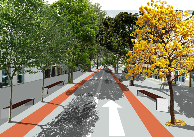El titular de la Secretaría de Infraestructura y Obra Pública, Netzahualcóyotl Ornelas, informó que en la primera etapa invertirán 75 millones de pesos