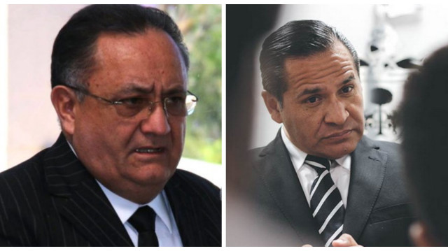 Los titulares del Ijcf y de la Fiscalía de Jalisco, Luis Octavio Cotero Bernal y Eduardo Almaguer, respectivamente.