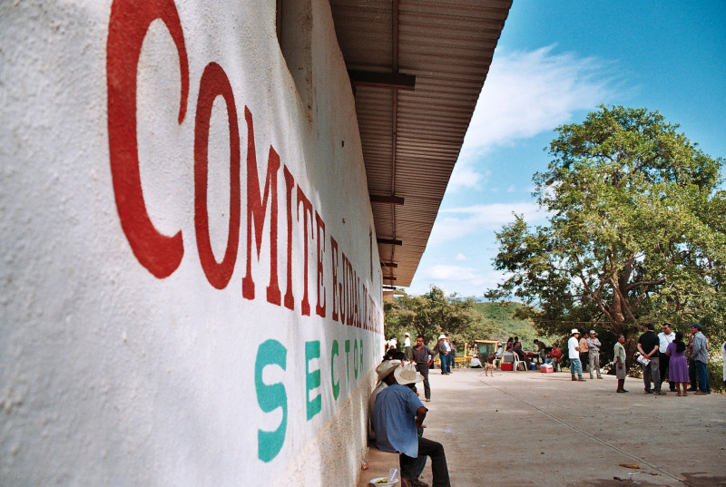 Comité ejidal en la comunidad nahua de Ayotitlan Jalisco. Foto: César Huerta