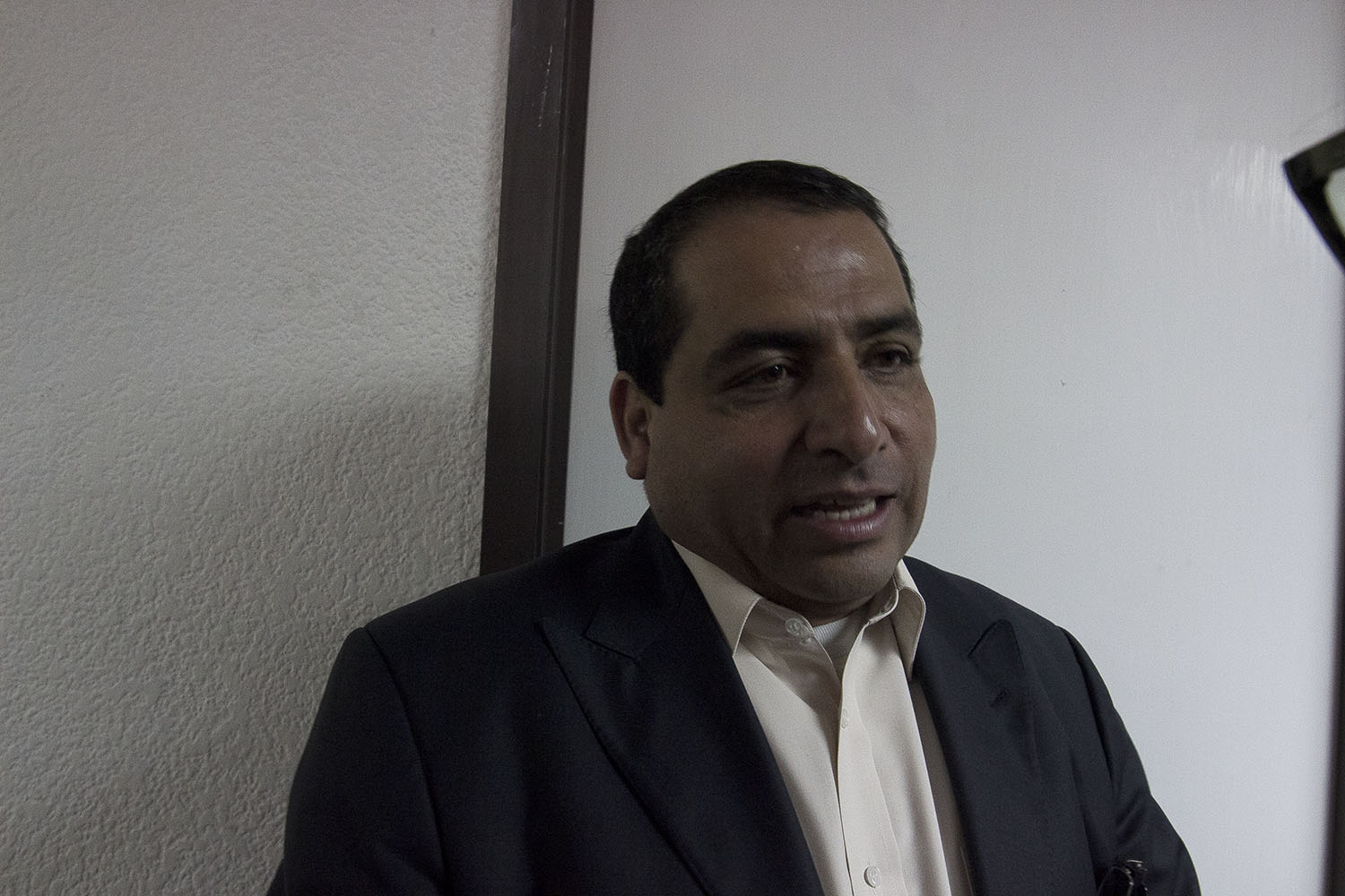 Víctor Manuel Torres Ramírez, coordinador de la campaña de Guillermo Cienfuegos. Foto: Alejandra Leyva