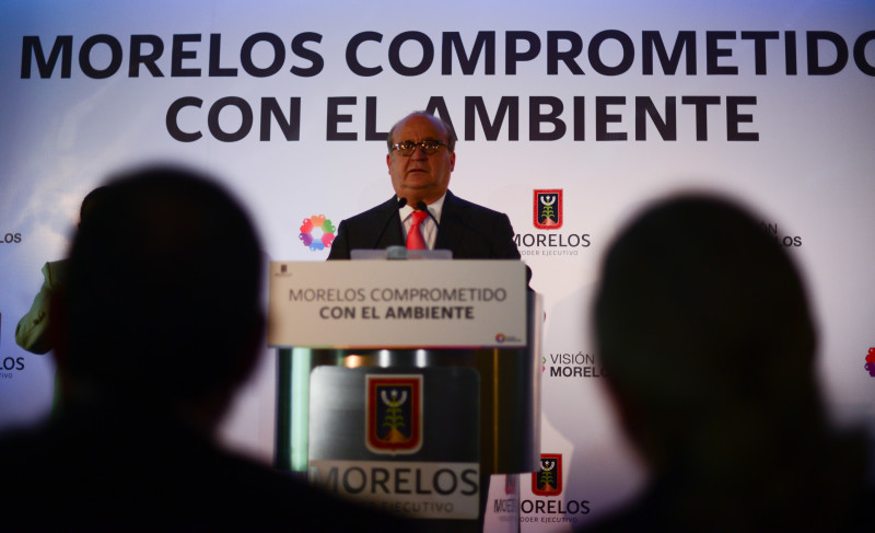 CIUDAD DE MÉXICO, 31MARZO2016.- Graco Ramírez, gobernador del Estado de Morelos, presentó su posicionamiento sobre la política ambiental y homologación de medidas en la Megalópolis. FOTO: ADOLFO VLADIMIR /CUARTOSCURO.COM