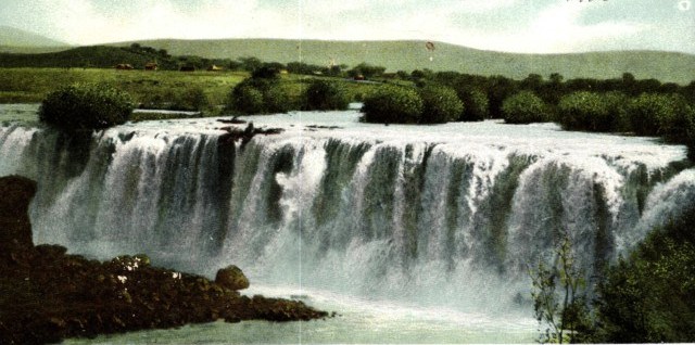 Cascada el salto de Juanacatlán, antes de la contaminación. Foto: Especial