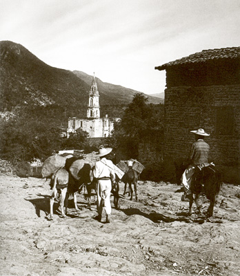 Arrieros en Apulco, Jalisco. Foto: Juan Rulfo